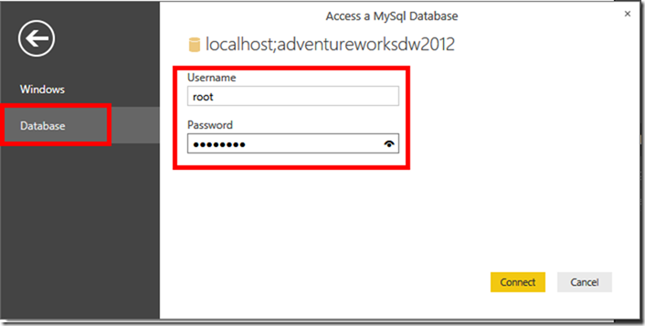 MySQL and Power BI
