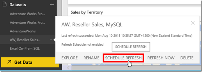 MySQL and Power BI
