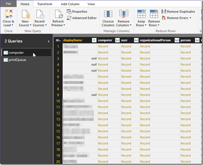 Power BI and Active Directory 07