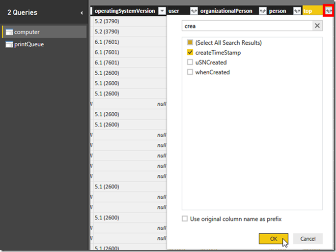 Power BI and Active Directory 11