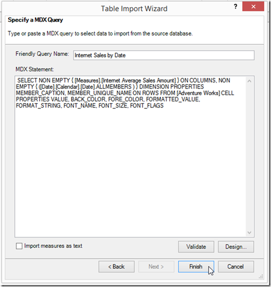 Power BI and SSAS Multidimensional 18