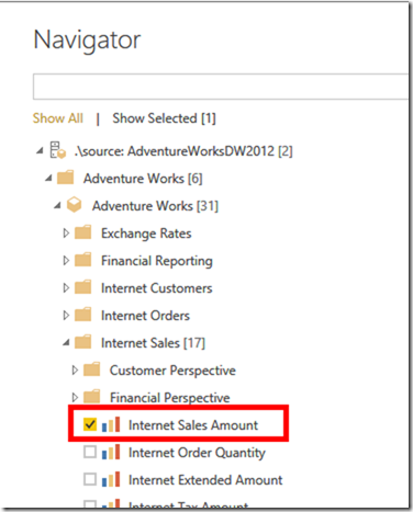 Power BI and SSAS Multidimensional 03