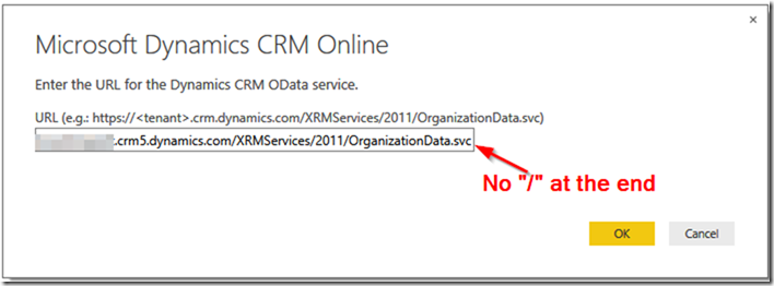 Dynamics CRM and Power BI 5
