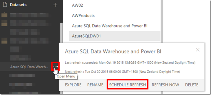 Azure SQL Data Warehouse and Power BI 13