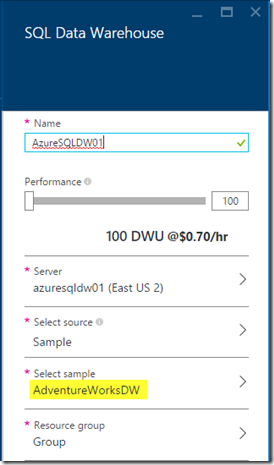 Install Azure SQL Data Warehouse 07