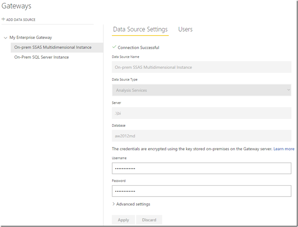 Managing Power BI Enterprise Gateways 05