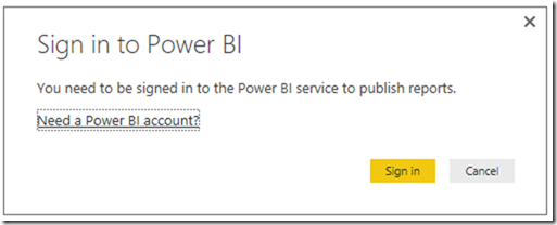 Power BI Publish Reports