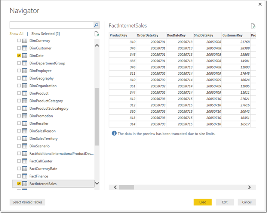 Power BI DirectQuery 04