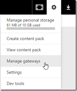 Managing Gateways