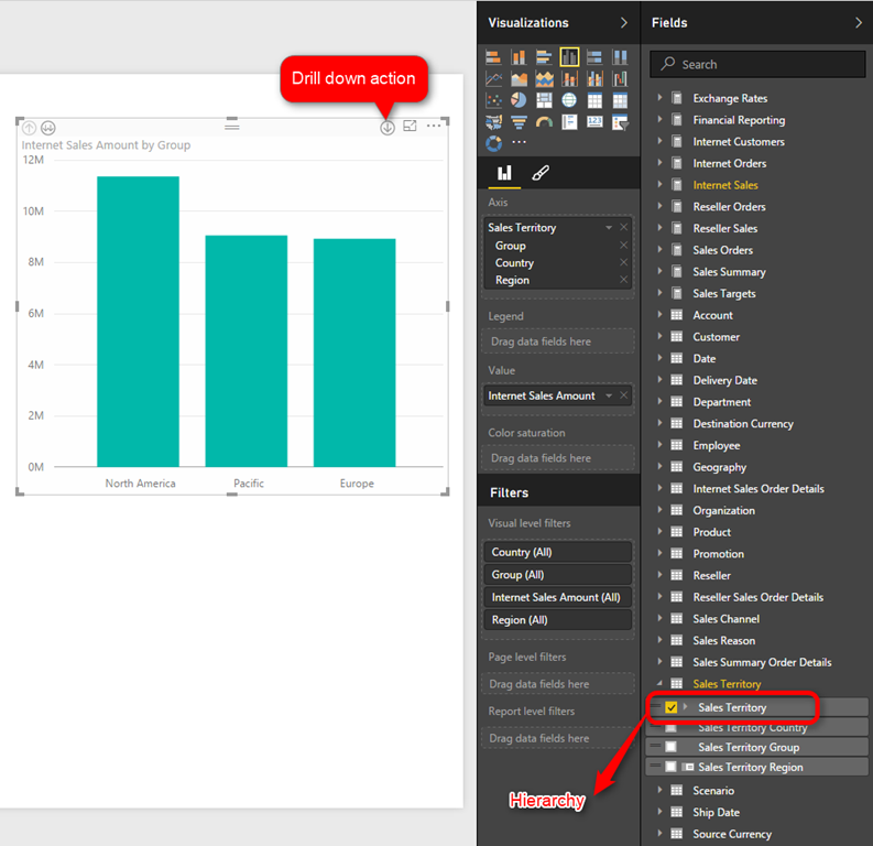 Connect Live Power BI to SSAS Multidimensional