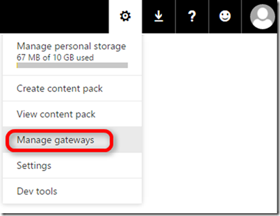 Power BI Gateway Management 01