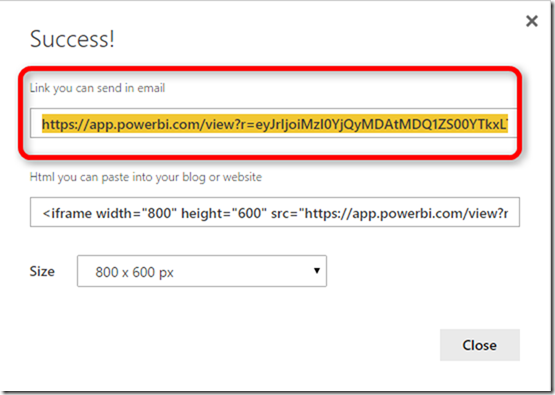 Power BI and iFrame 05