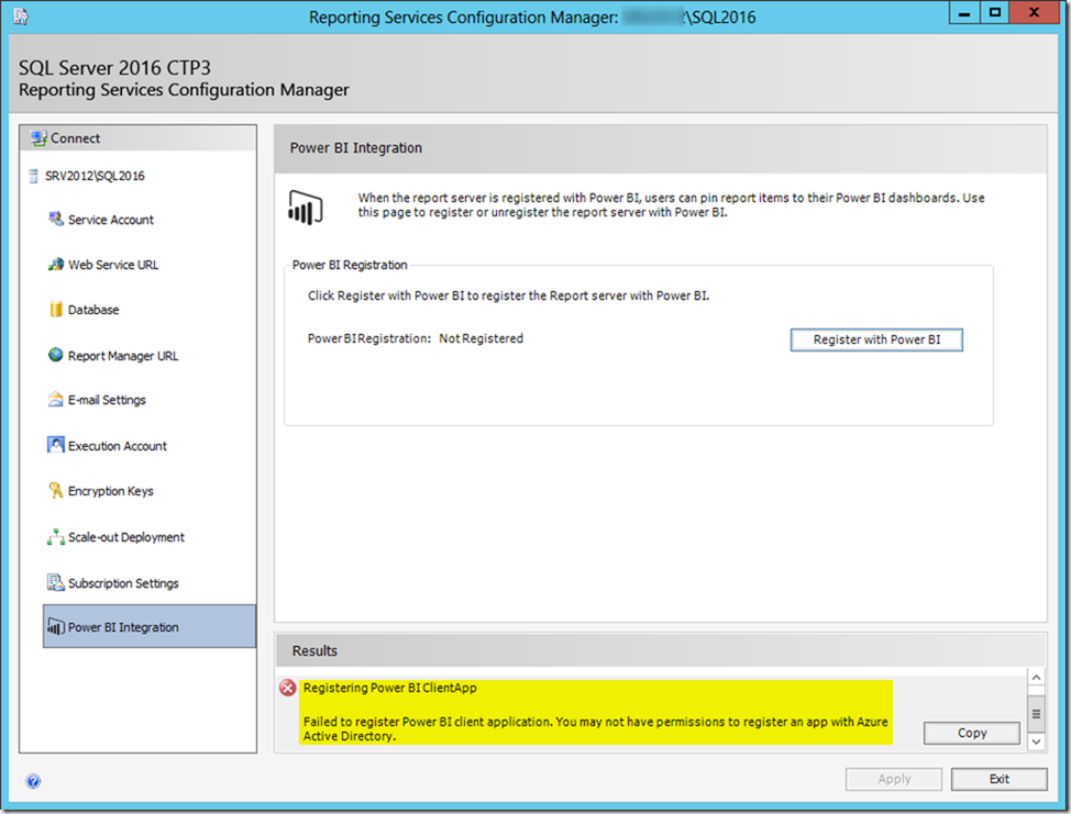 SSRS 2016 and Power BI 02