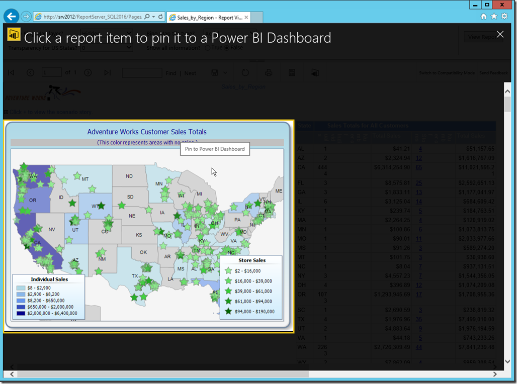 SSRS 2016 and Power BI 07