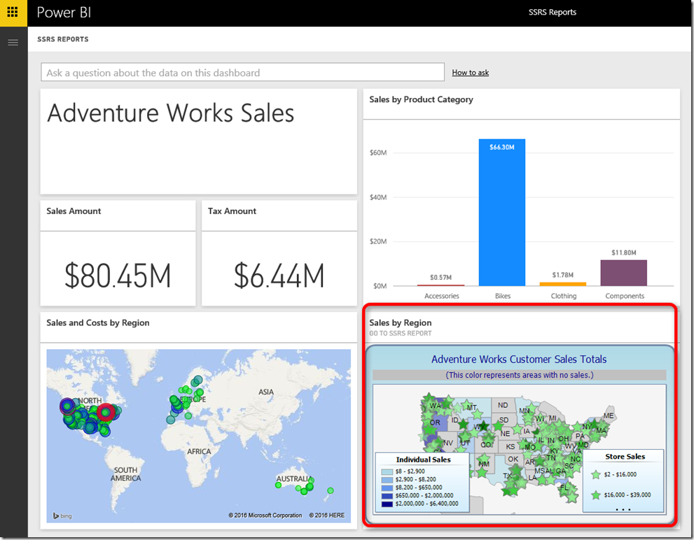 SSRS 2016 and Power BI 12