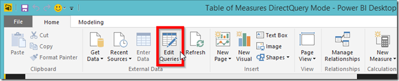 Power BI Edit Queries 02