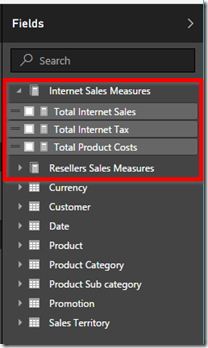 Power BI Table of Measures 03