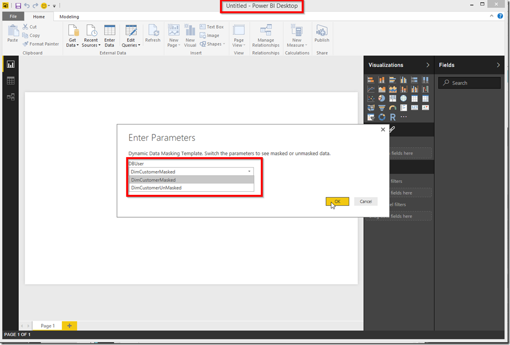 Power BI Desktop Import Template