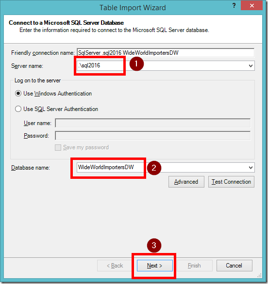 Excel 2016 Power Pivot Get Data