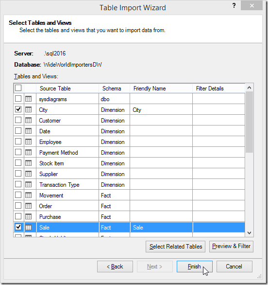 Excel 2016 Power Pivot Get Data