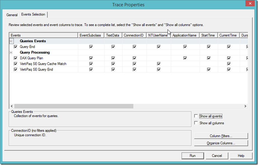 Profiling Power BI Desktop Model using SQL Server Profiler