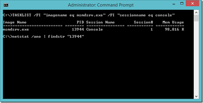 Finding Power BI Desktop local port using Windows Command Prompt (CMD)