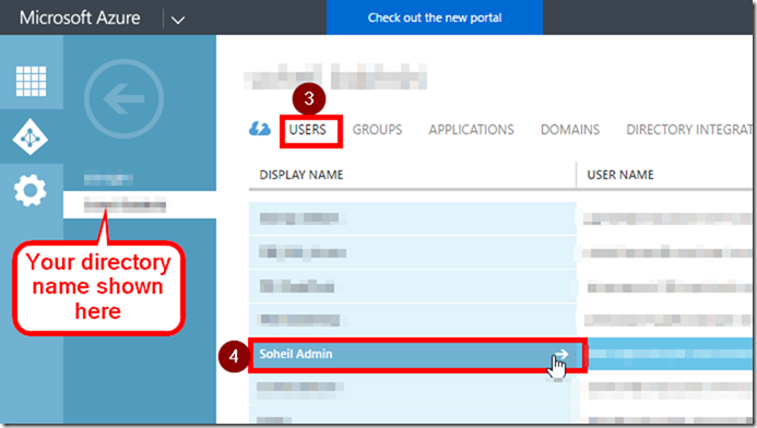 Office 365 Admin Centre Azure AD User Settings