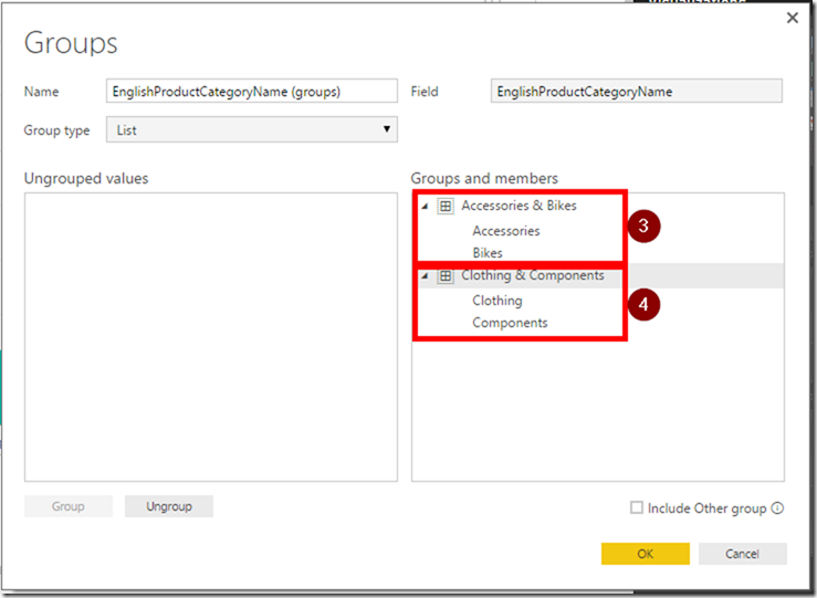 Create Groups in Power BI Desktop