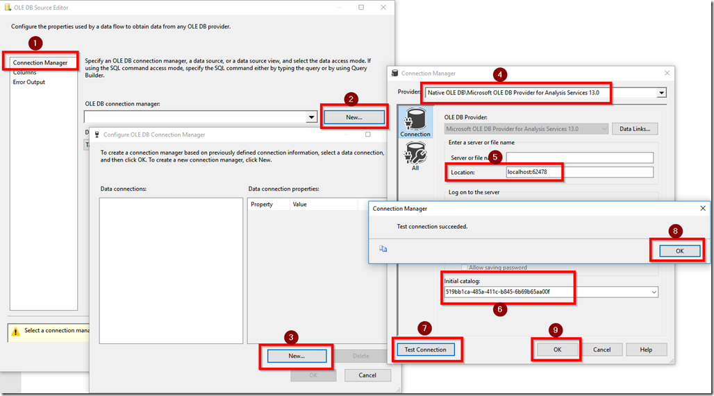 Creating SSIS Connection Manager