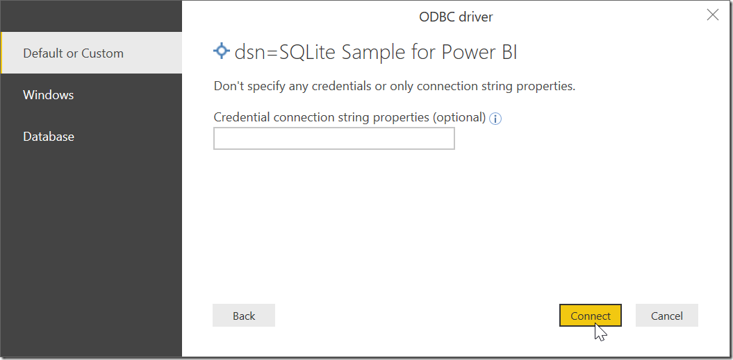 ODBC Driver