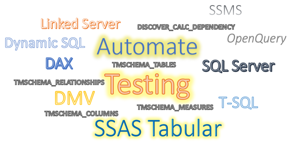 Automate Testing SSAS Tabular