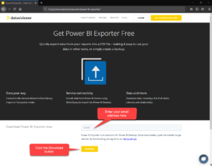 Downloading Power BI Exporter