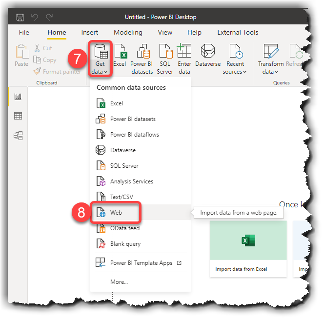 Getting data from Excel stored in SharePoint Online in Power BI Desktop