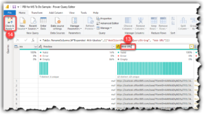 Renaming Columns in Power Query