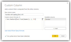 Padding Integer Values with a Leading Zero