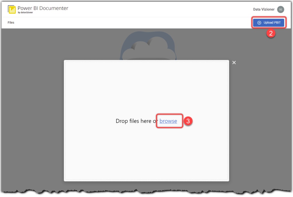 Uploading PBIT files to Power BI Documenter