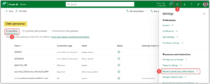 Manage connections and gateways in Microsoft Fabric