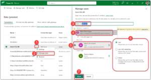 Sharing connections in Microsoft Fabric