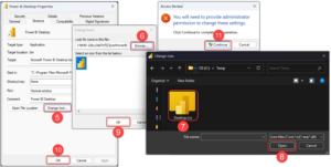 Change the Icon of Power BI Desktop Downloaded Version