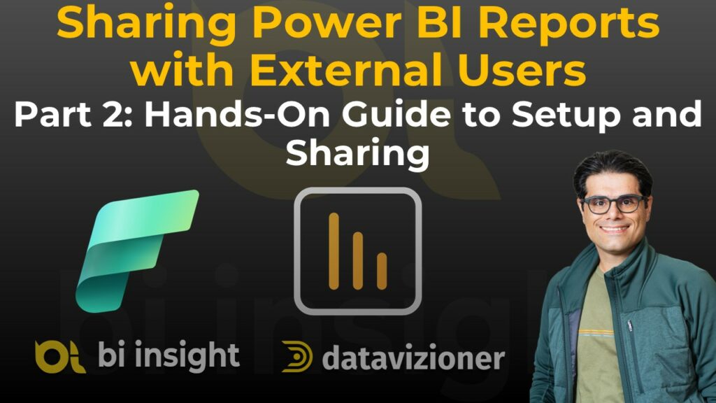 Sharing Power BI Reports with External Users – Part 2: Hands-On Guide to Setup and Sharing
