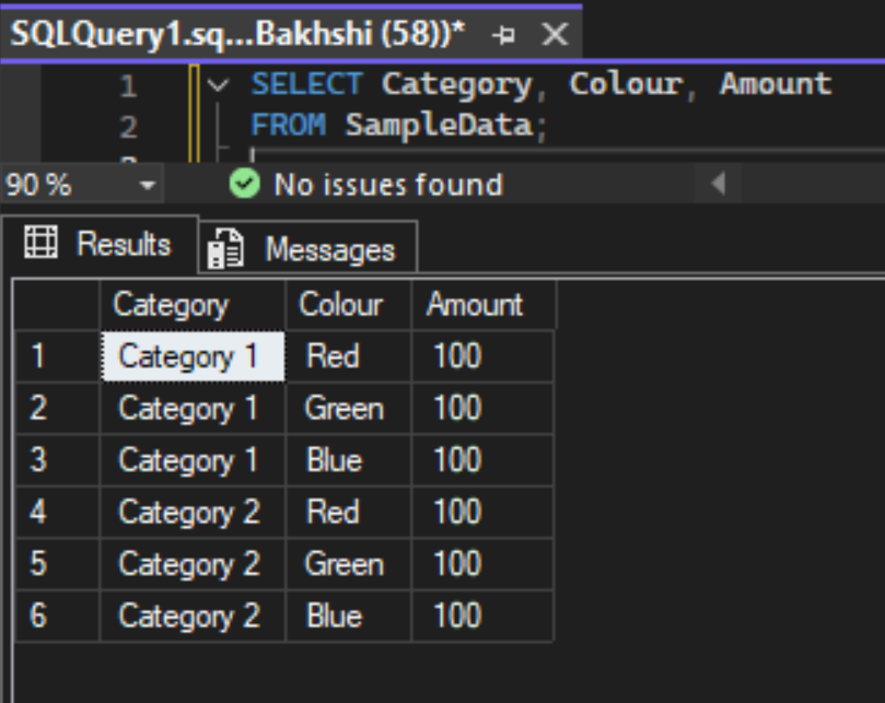 Simple Select Statement in T-SQL