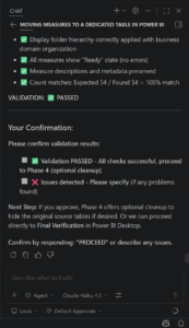 Copilot Reports Implementation is Done