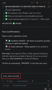 Final Verification